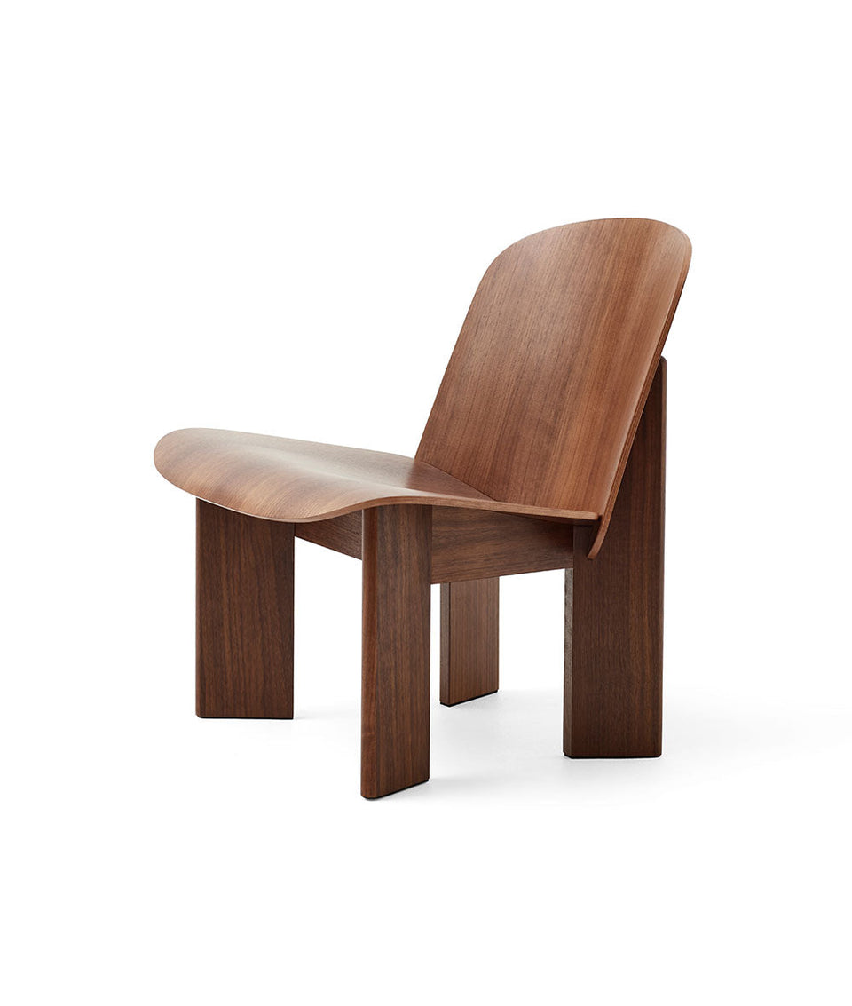HAY Chisel Lounge chaise Noyer