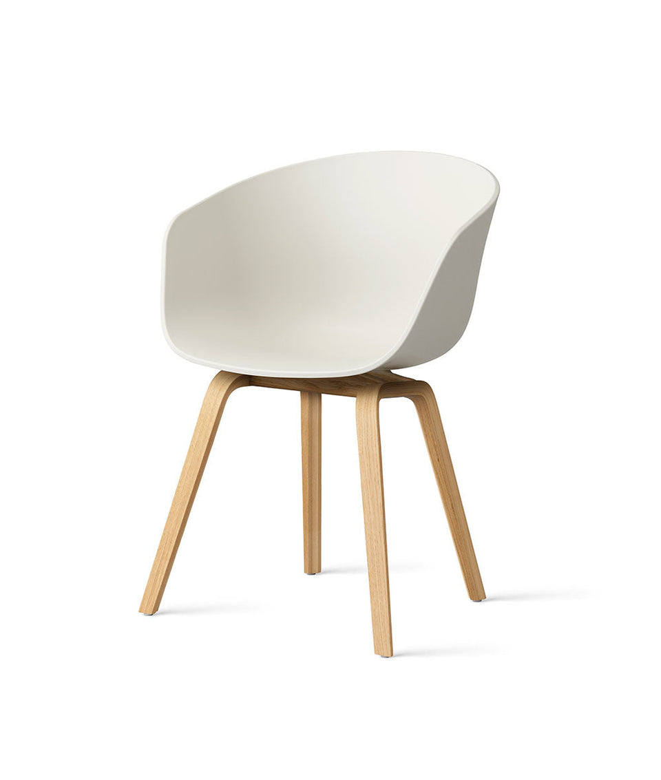 HAY About A chaise 22 Melange Cream/Chêne