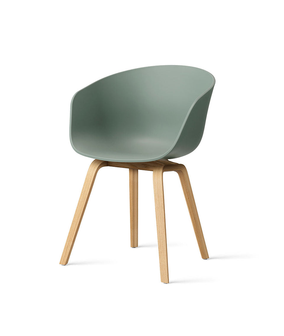 HAY About A chaise 22 Fall Green/Chêne