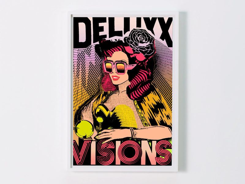 Affiches conçues par FAILE et Deluxx Fluxx pour Herman Miller Gaming.