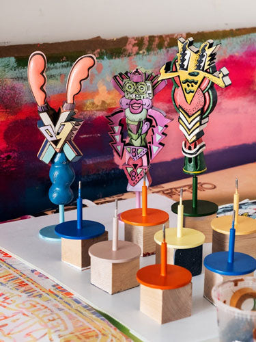 Travail en cours sur les joysticks de FAILE pour Herman Miller.