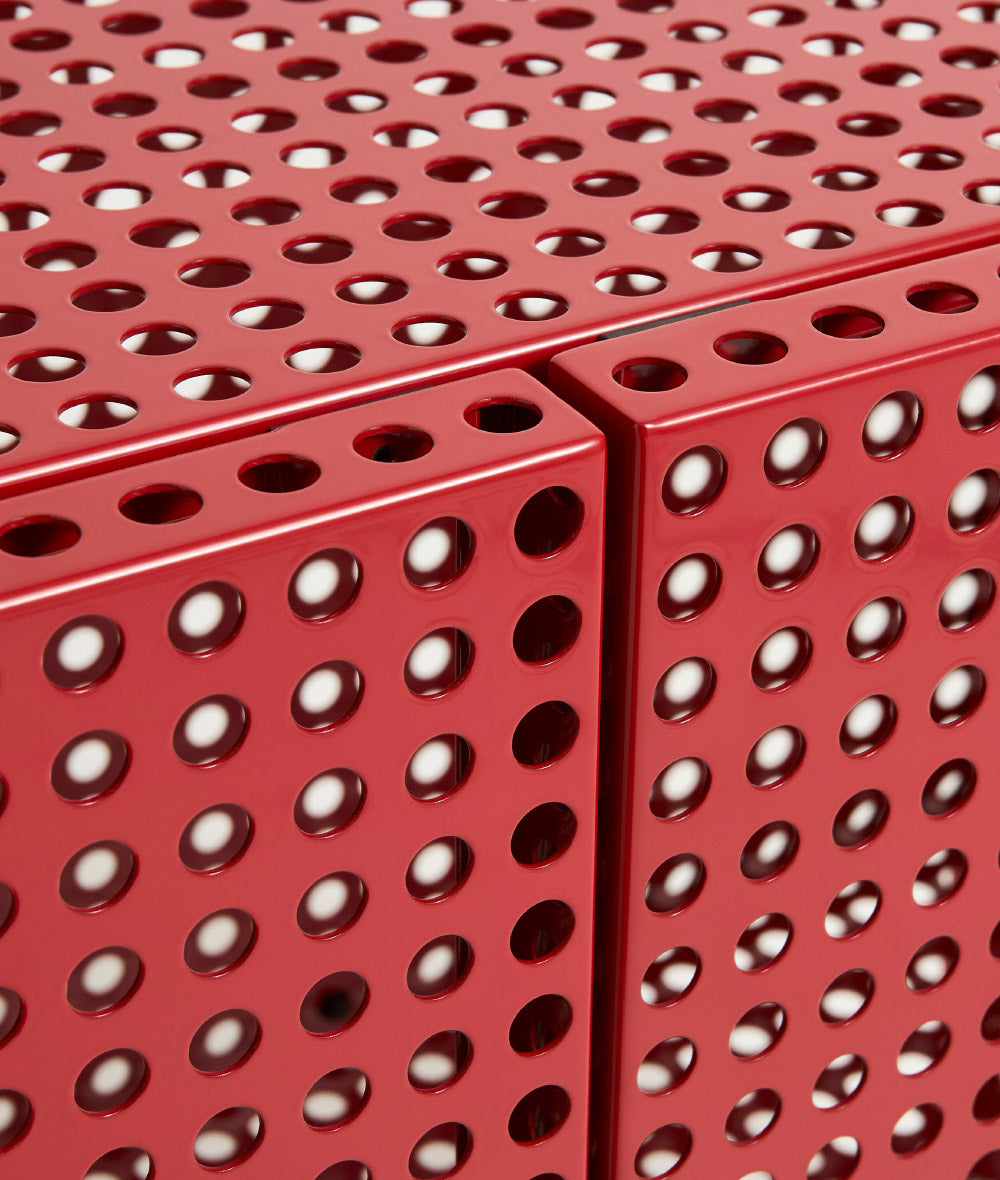 Caisson de rangement au sol perforé HAY, petit