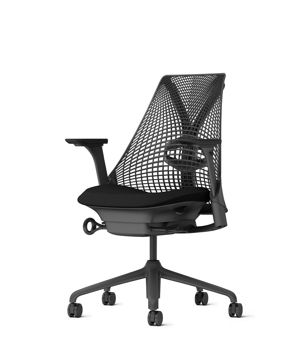 Siège de bureau Sayl en Noir/Pitch