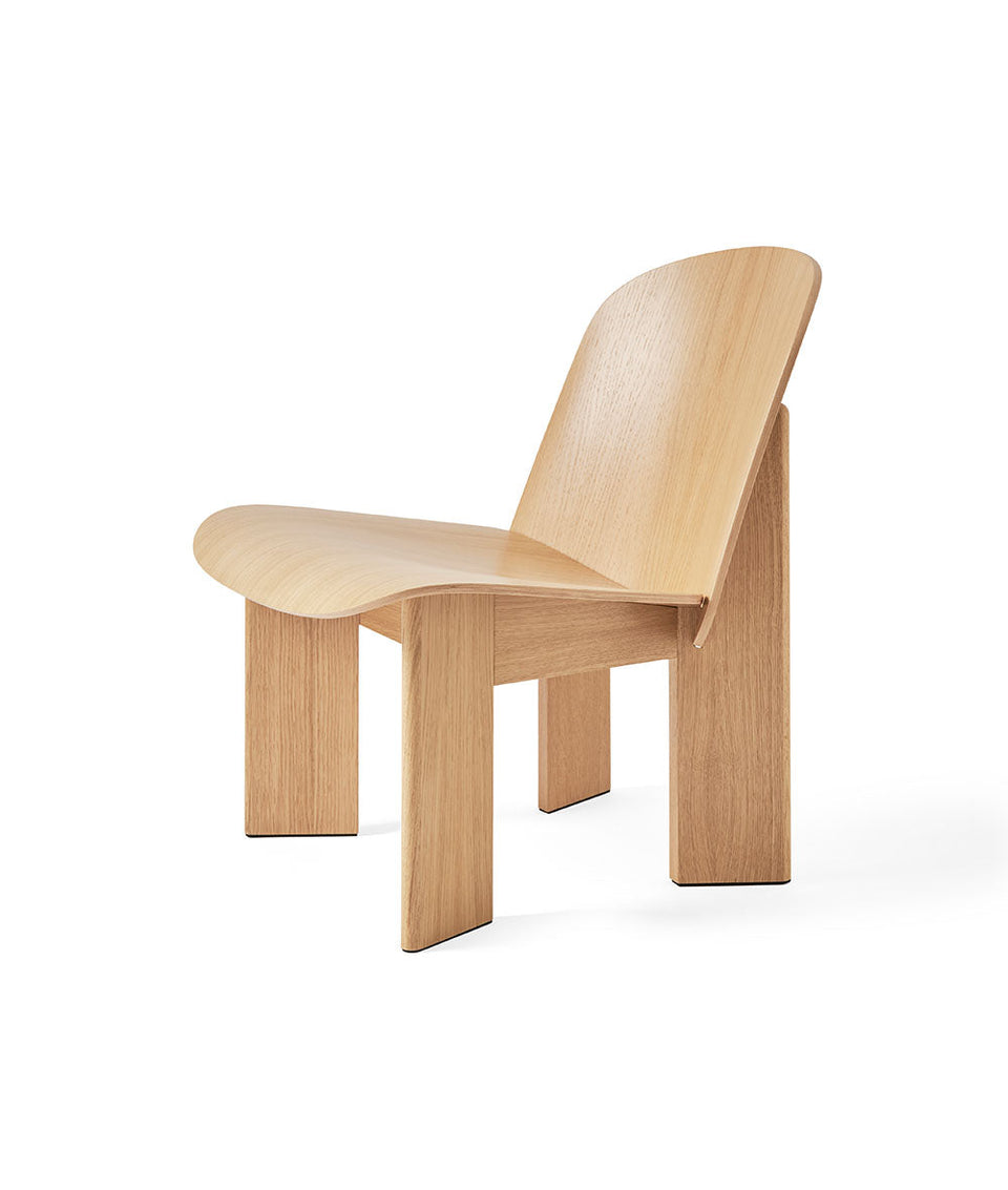 HAY Chisel Lounge chaise Chêne 