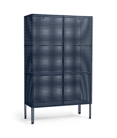 Caisson de rangement au sol perforé HAY, grand