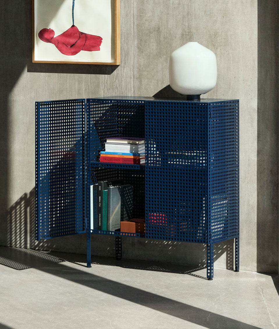 Caisson de rangement au sol perforé HAY, moyen