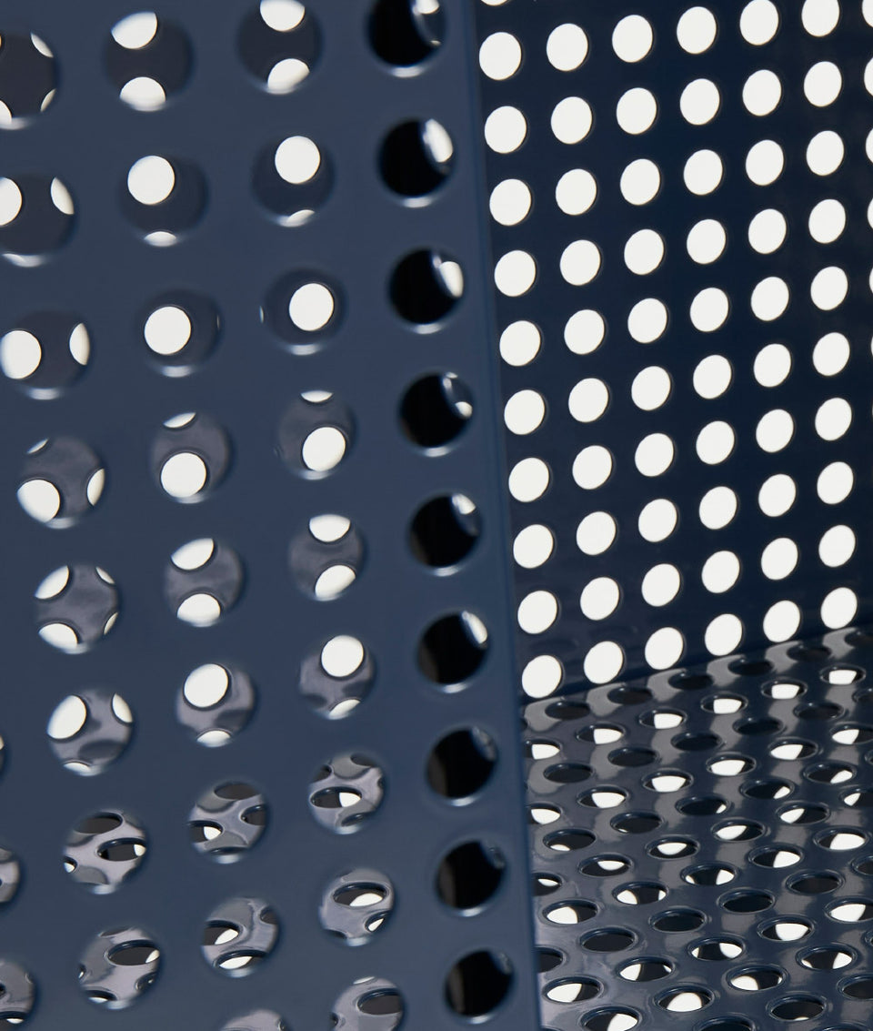 Caisson de rangement au sol perforé HAY, grand