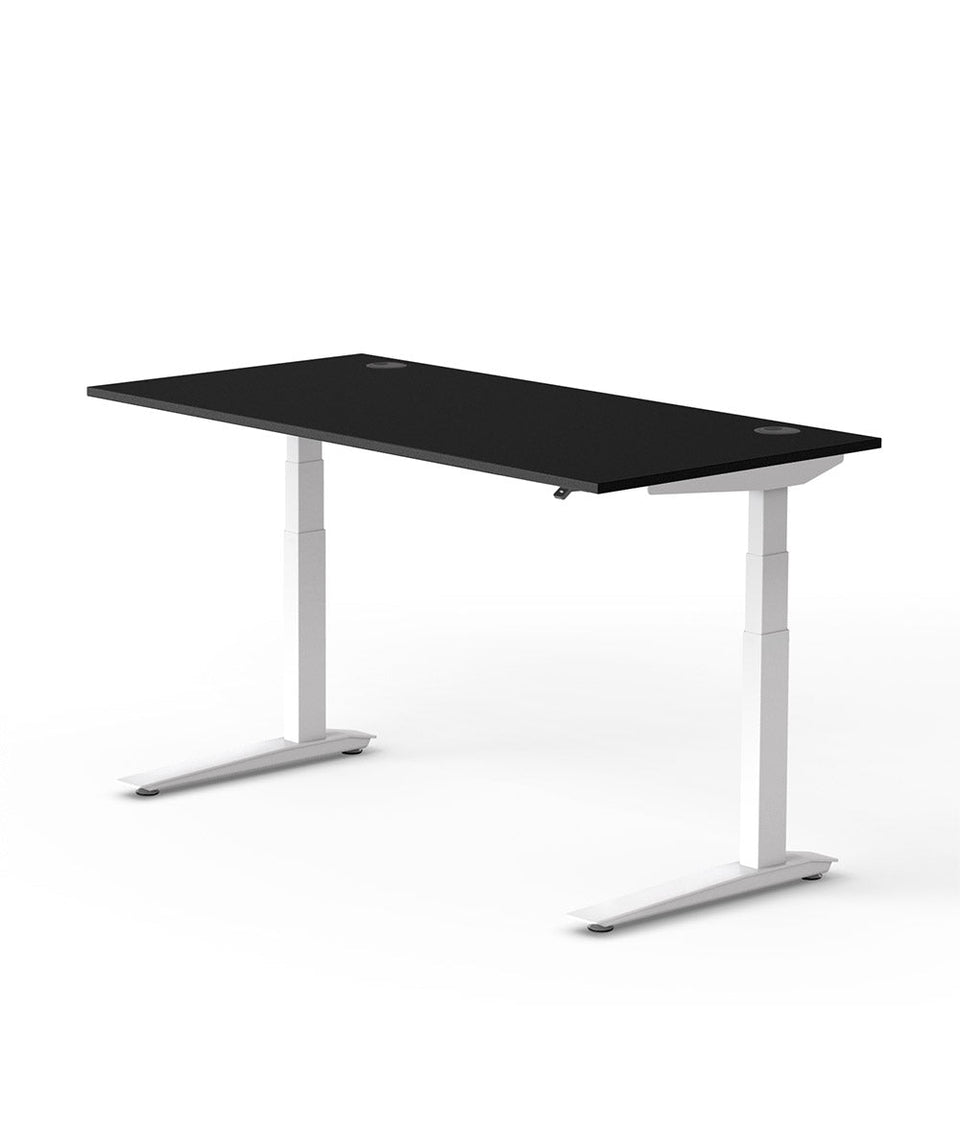 Fully Bureau assis-debout Jarvis en bois stratifié