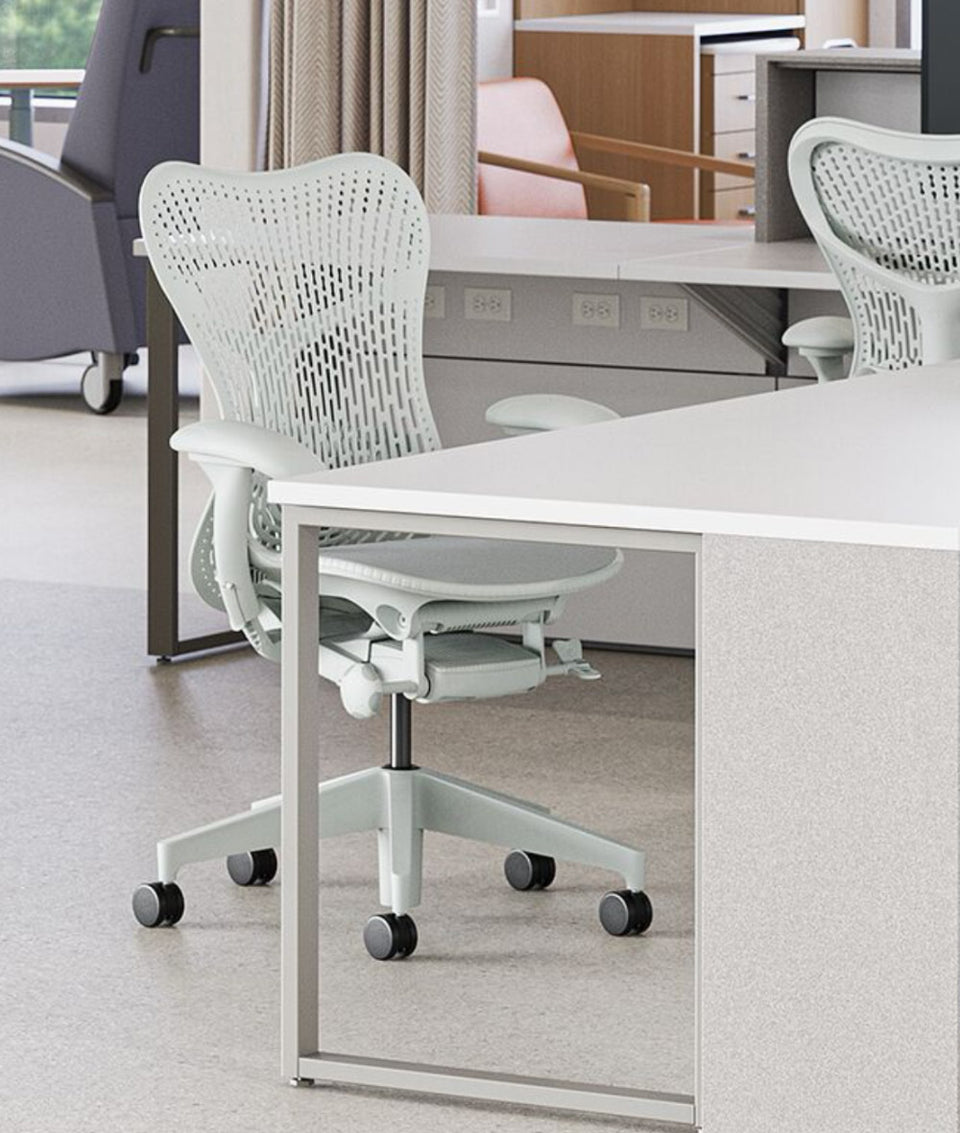 Siège de bureau Mirra 2 Triflex en Alpine