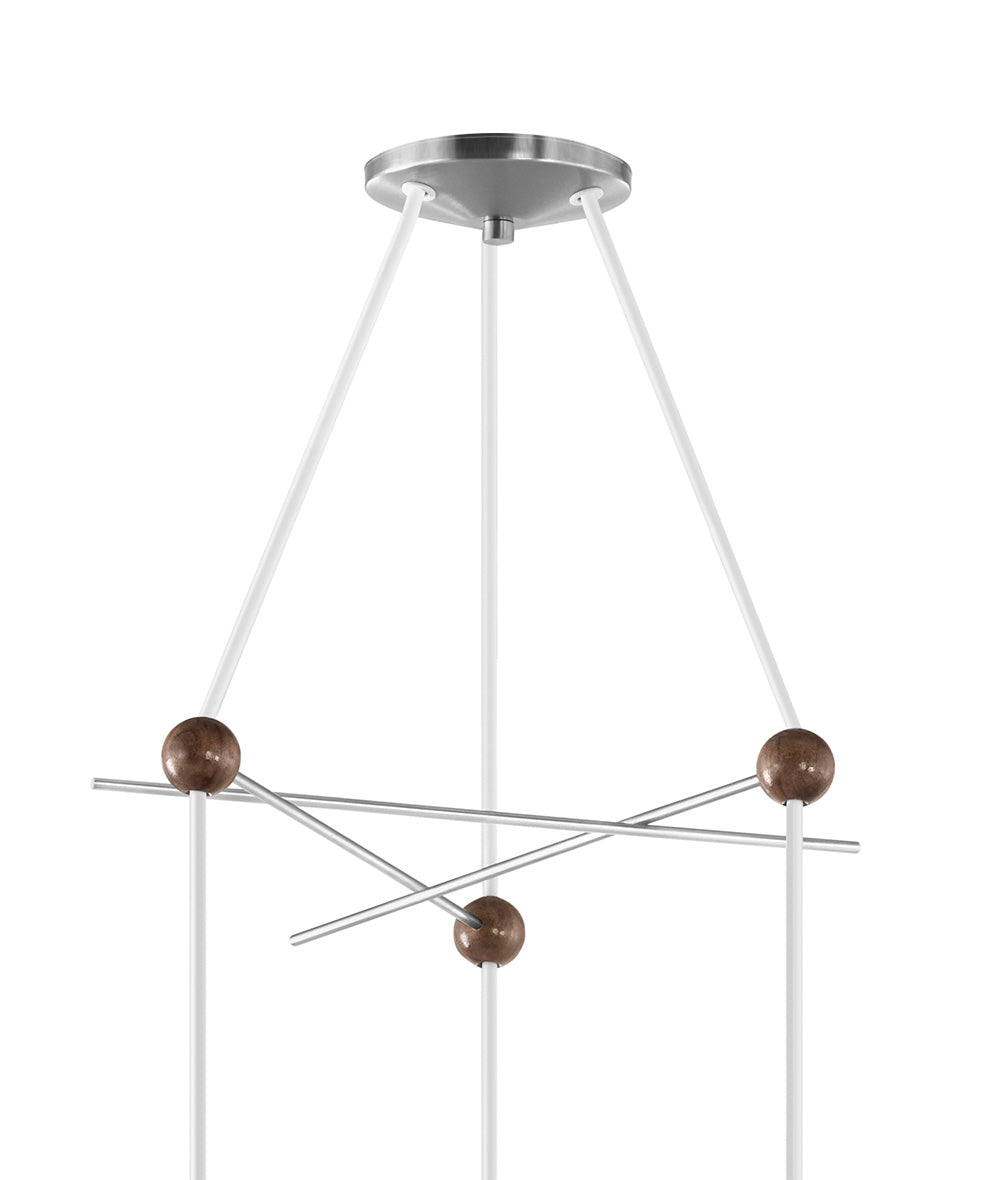 Suspension Nelson à trois lampes
