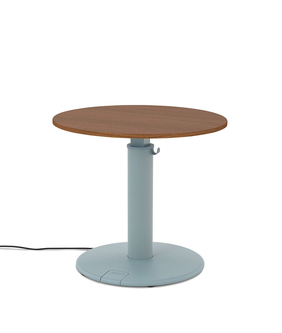 OE1 Round Standing Desk Ash clair 
