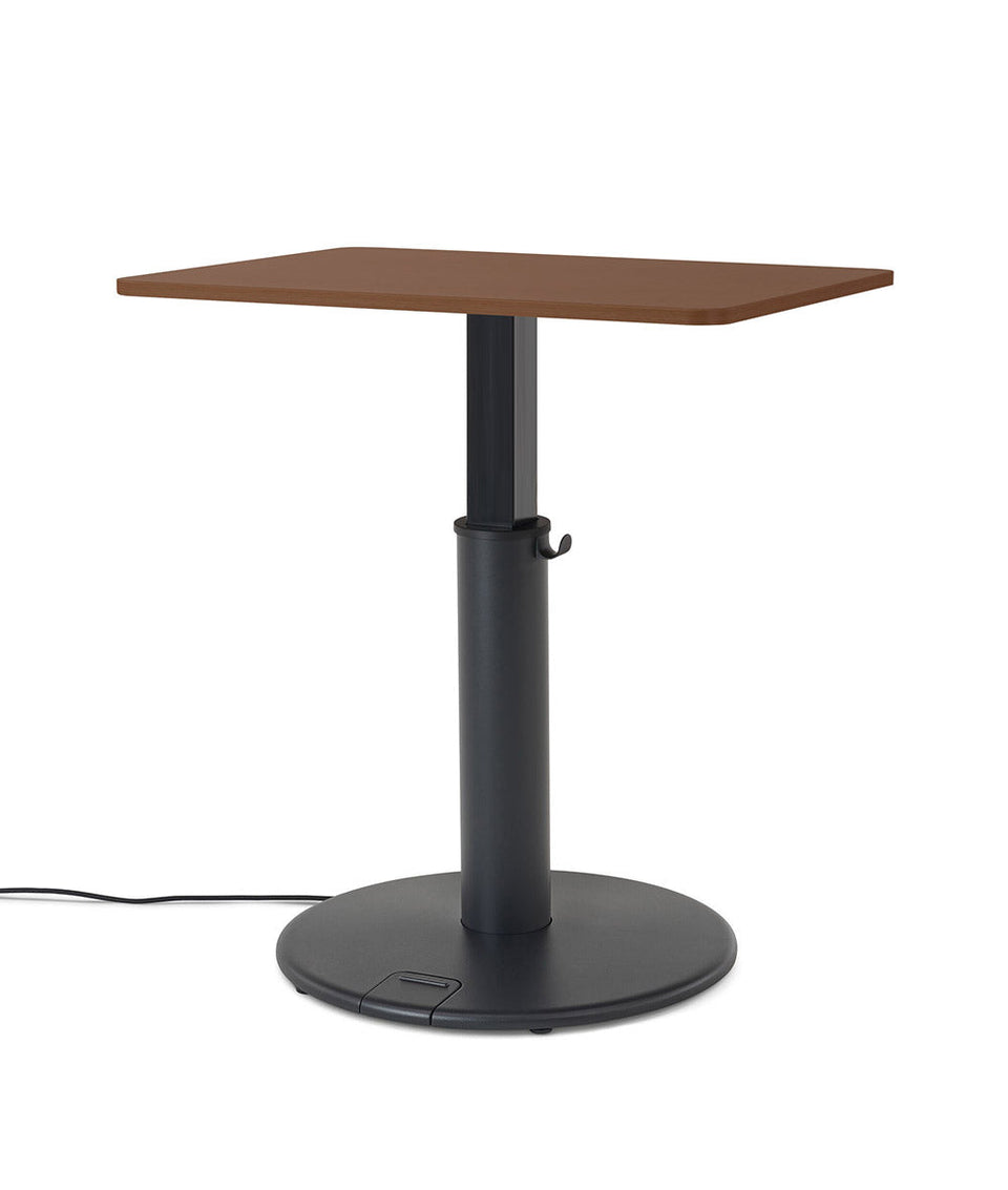 OE1 Rectangular Standing Desk Light Acacia 