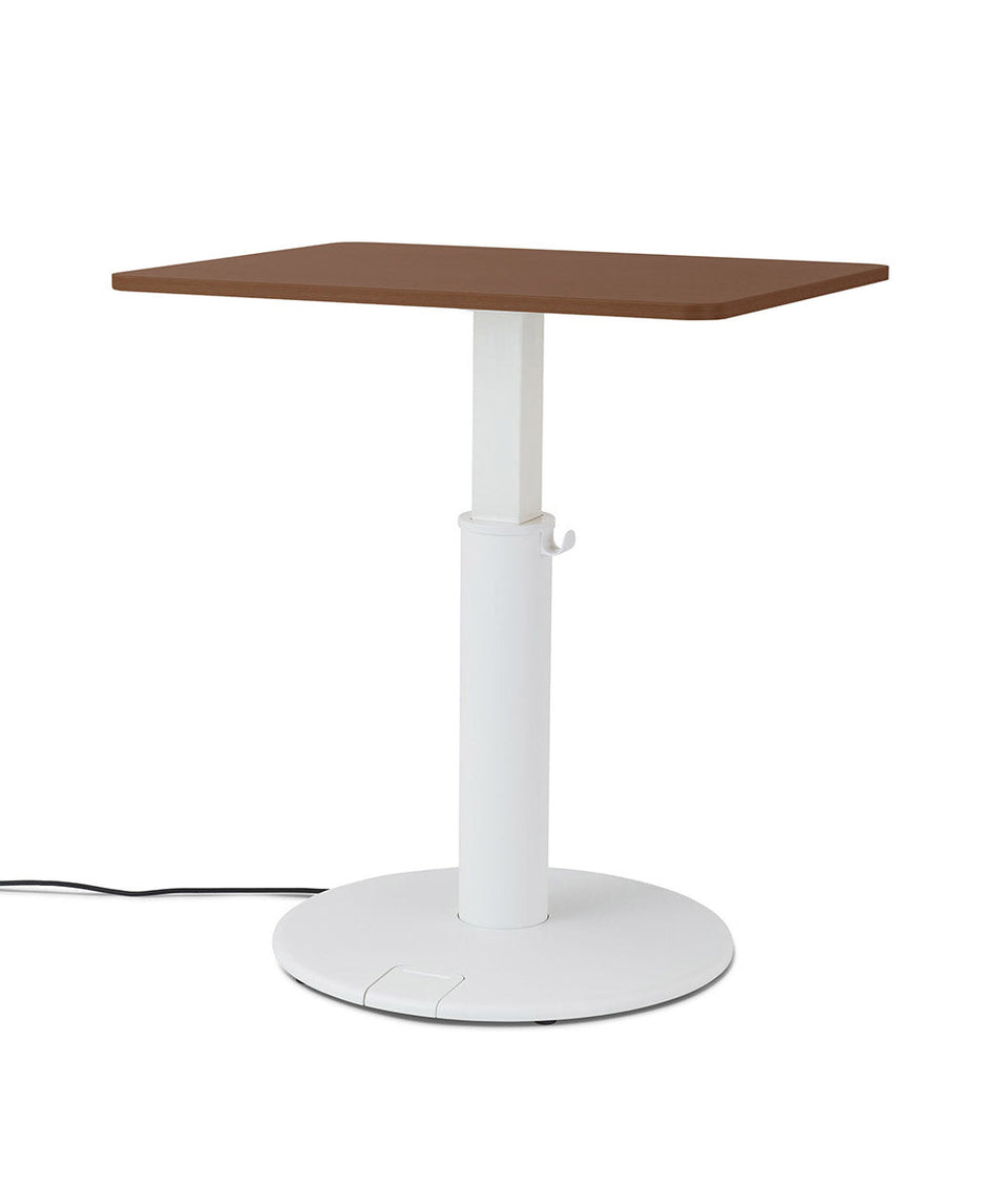 OE1 Rectangular Standing Desk Light Acacia 