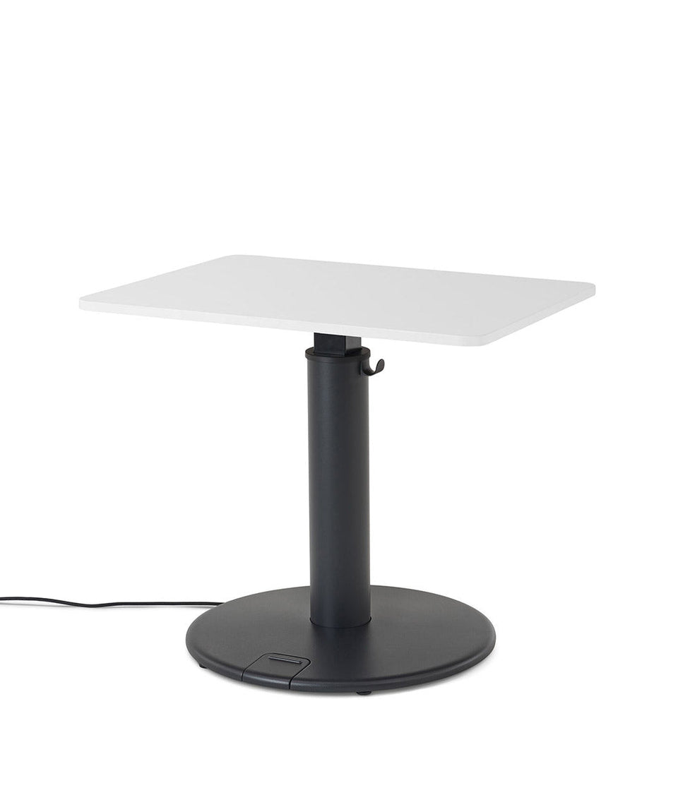OE1 Rectangular Standing Desk Studio blanc 