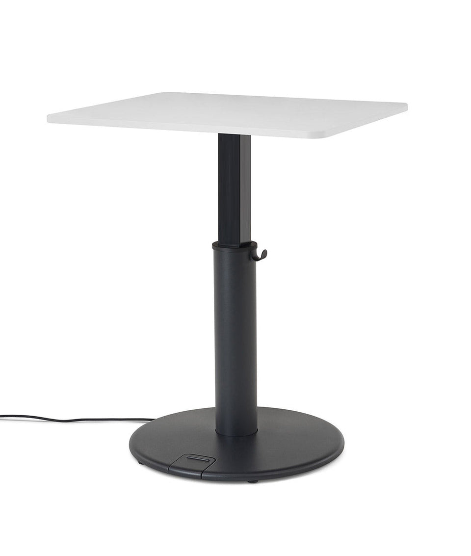 OE1 Rectangular Standing Desk Studio blanc 