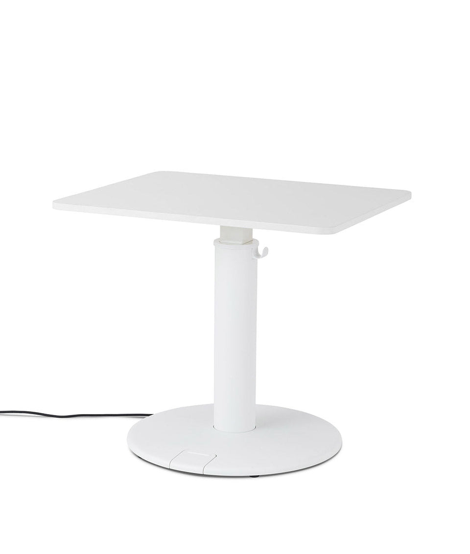 OE1 Rectangular Standing Desk Studio blanc 