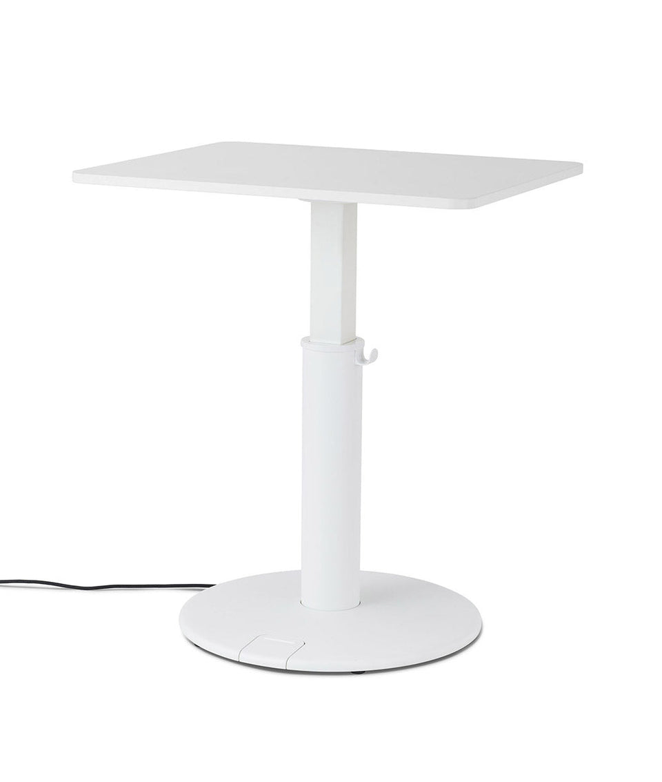OE1 Rectangular Standing Desk Studio blanc 