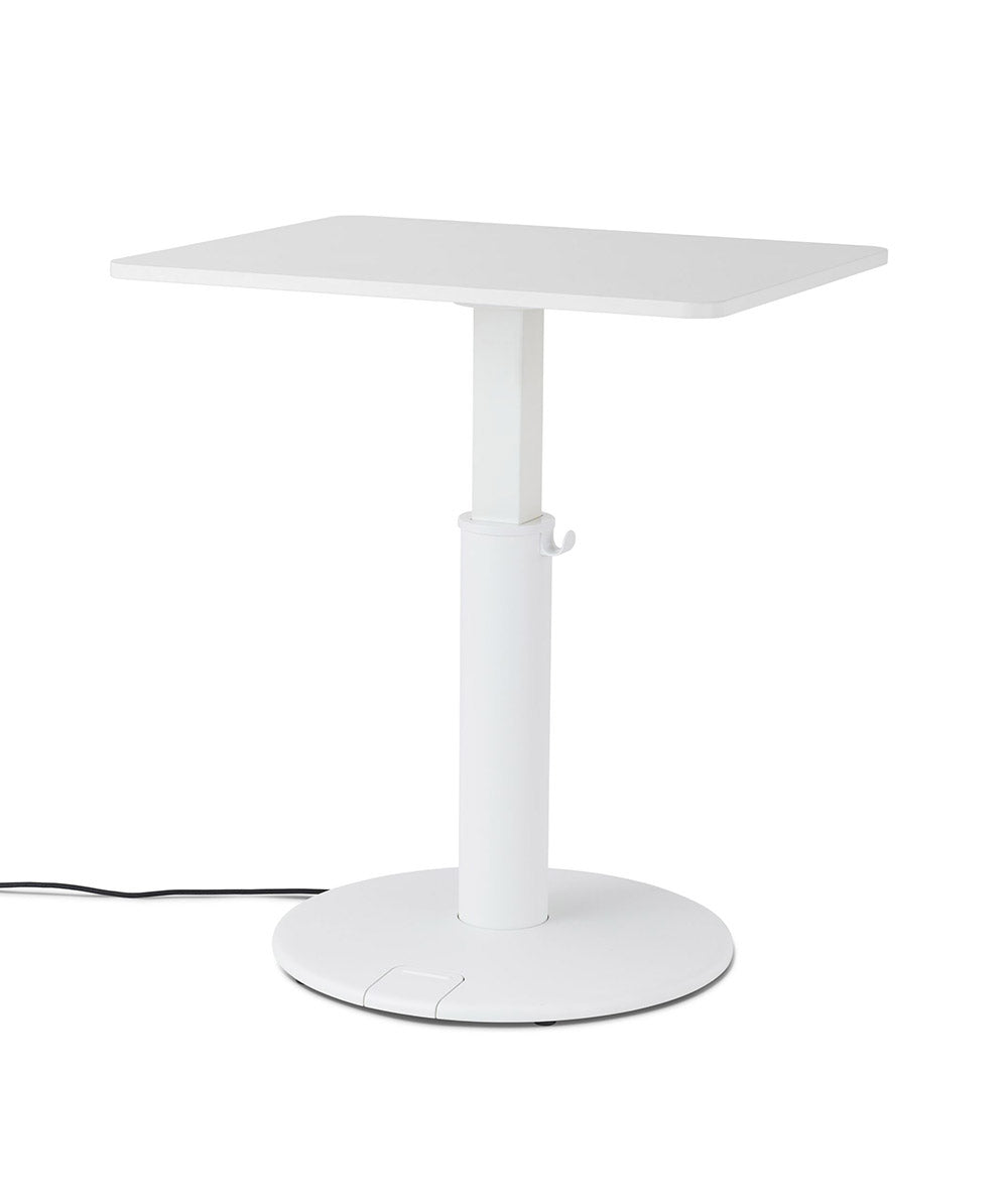 OE1 Rectangular Standing Desk Studio blanc 