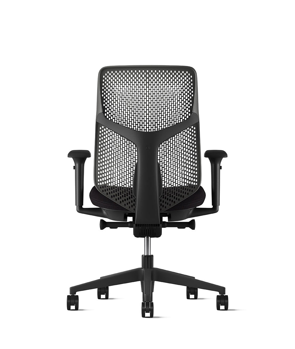 Siège de bureau Verus à dossier Triflex en Dark Carbon/0783