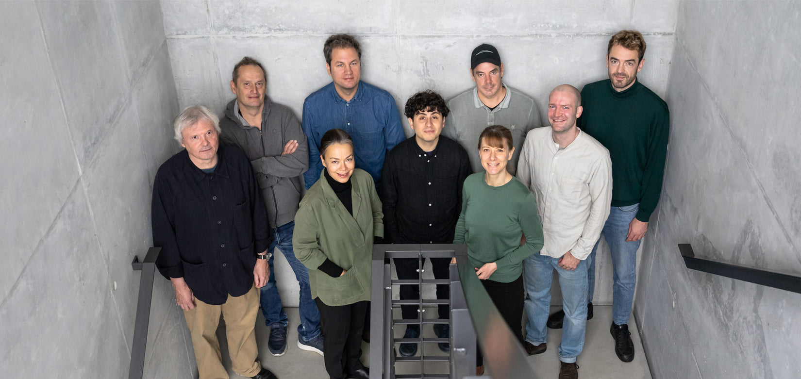 Photo de tous les designers qui font partie du collectif Studio 7.5