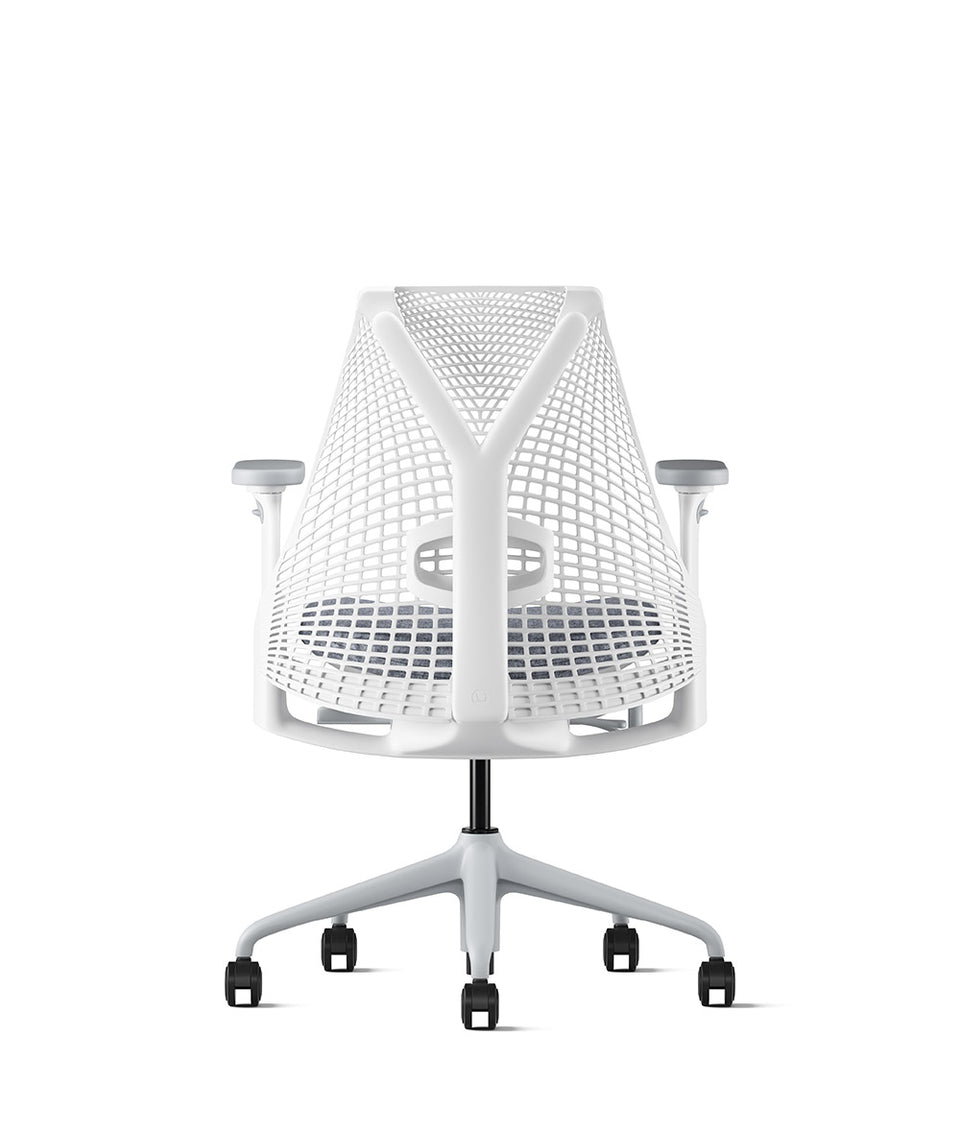 Siège de bureau Sayl en Studio Blanc/Silverdale