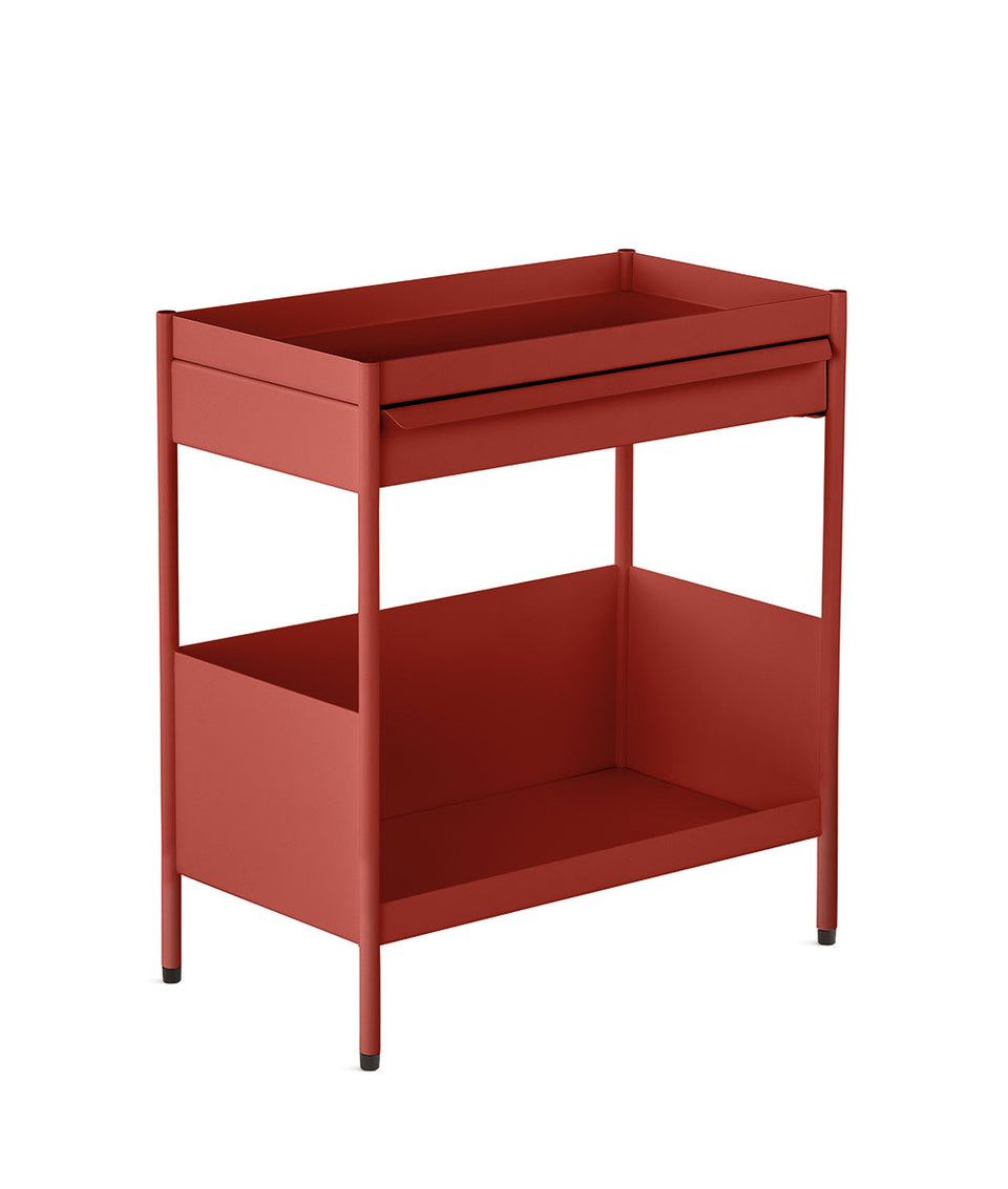 Chariot OE1, Tiroir supérieur & étagère inférieure