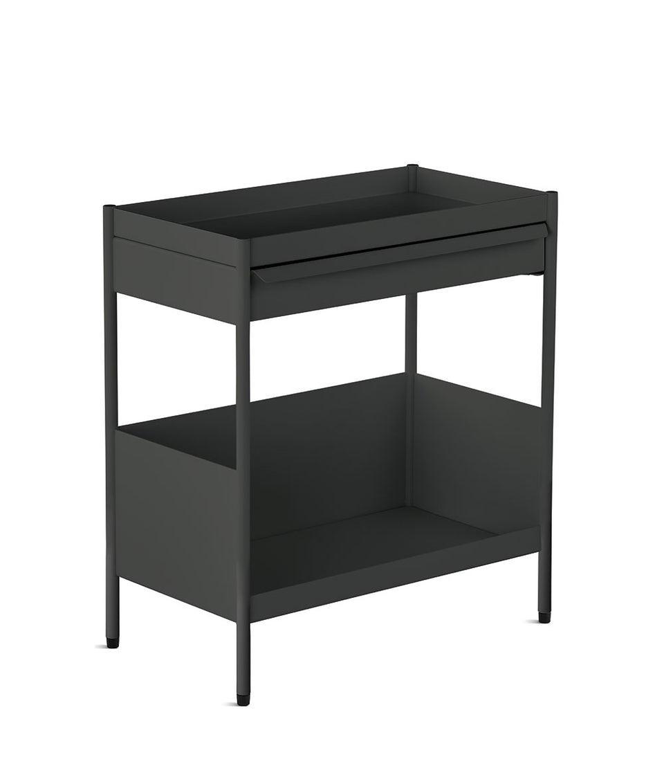 Chariot OE1, Tiroir supérieur & étagère inférieure