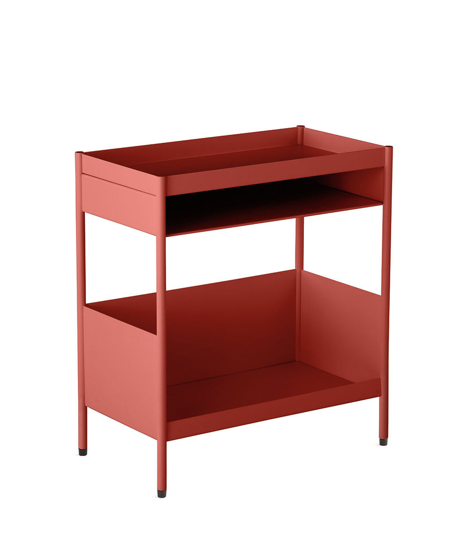 Chariot OE1, Étagère supérieure & inférieure